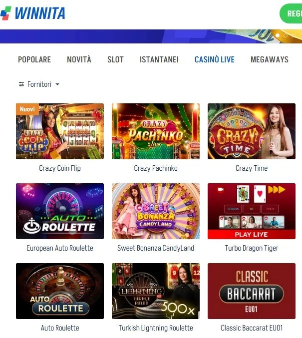 Scopri tutto su Winnita Casino, gioca online e accedi subito Scopri tutto su Winnita Casino, gioca online e accedi subito